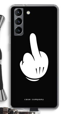 Middle finger black