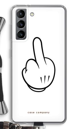Middle finger white