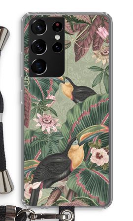 Tropical jungle toucan