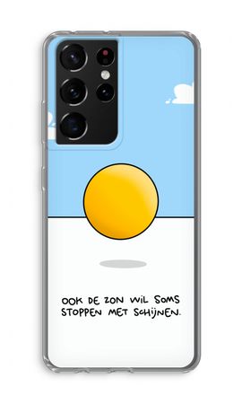 Stoppen met schijnen