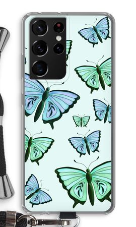 Blue & Green Butterflies