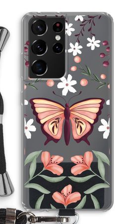 Butterfly in a floral world