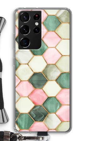 Hexagons in stained glass