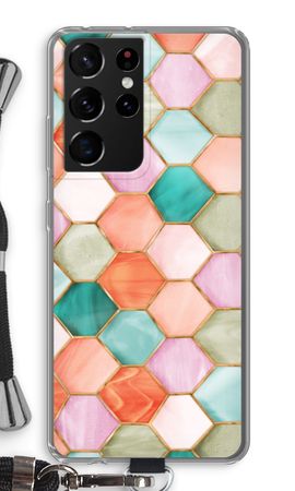 Hexagons in stained glass