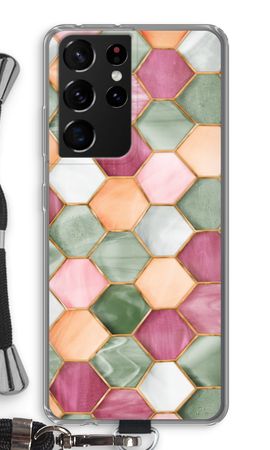 Hexagons in stained glass