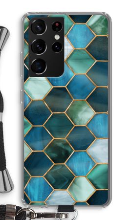 Hexagons in stained glass