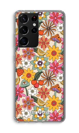 Retro Flowers N°2 - Yellow