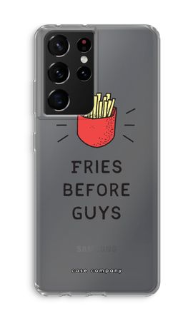 Fries before guys