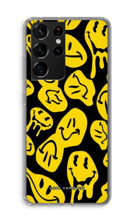 Melting smiley - Yellow