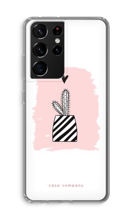 Black and white cactus