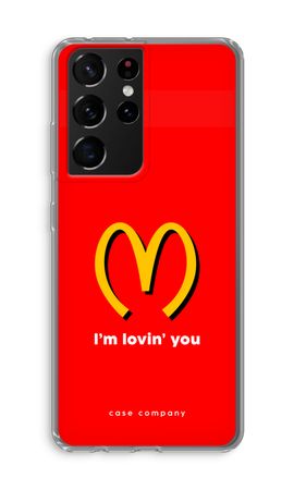 I'm lovin' you