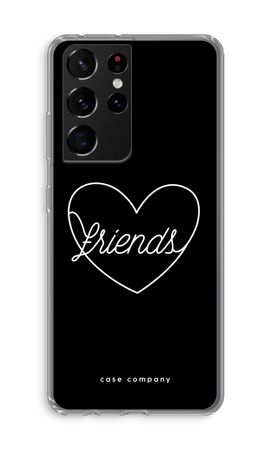 Friends heart black