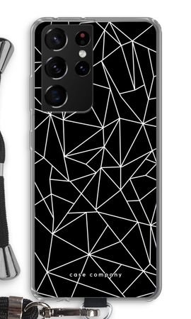 Geometric lines white