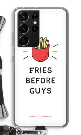 Fries before guys