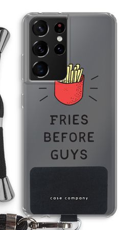 Fries before guys