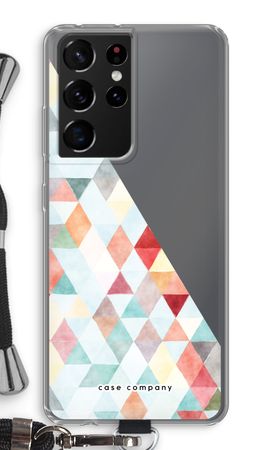 Coloured triangles pastel