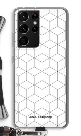 Cubes black and white