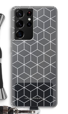 Cubes black and white