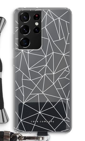 Geometric lines white