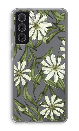 White flower pattern