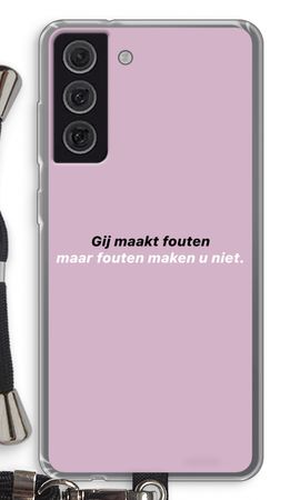 Fouten maken u niet