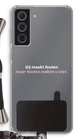 Fouten maken u niet
