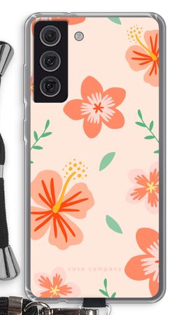 Tropical Pink Flowers