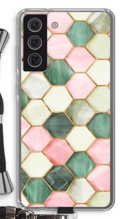 Hexagons in stained glass