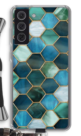 Hexagons in stained glass