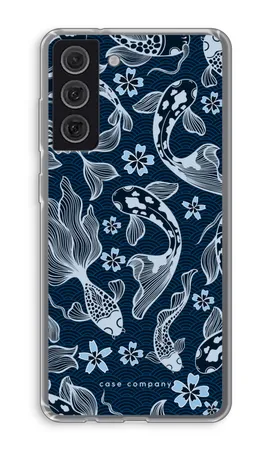 Midnight Koi, Samsung Galaxy S21 FE soft hoesje