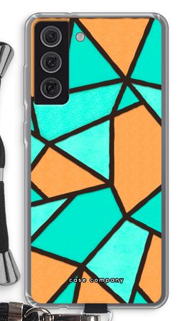 Stained glass - Orange