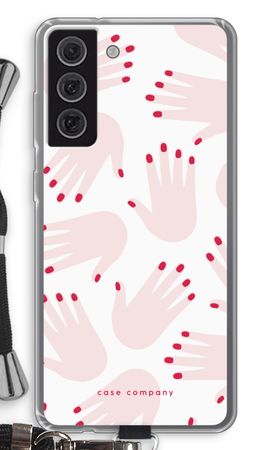 Hands pink