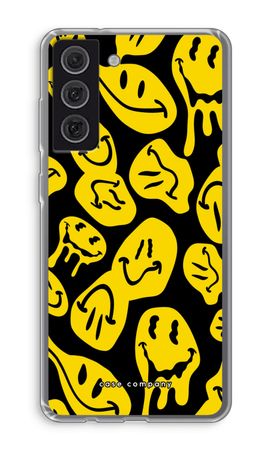 Melting smiley - Yellow