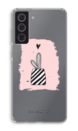 Black and white cactus