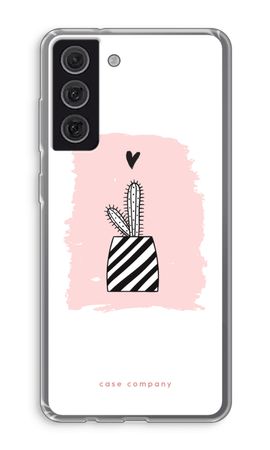 Black and white cactus