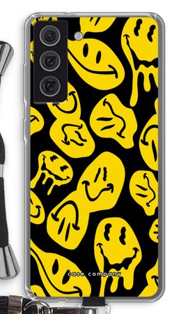 Melting smiley - Yellow