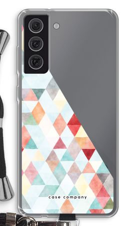 Coloured triangles pastel