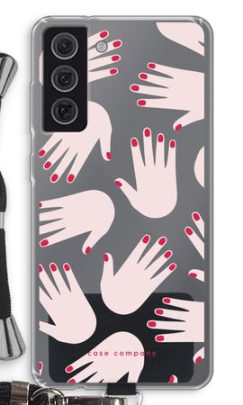 Hands pink