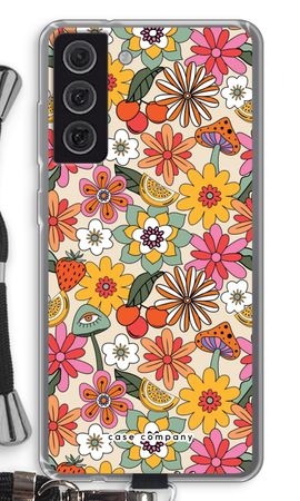 Retro Flowers N°2 - Yellow