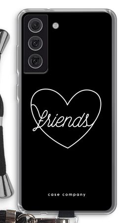 Friends heart black