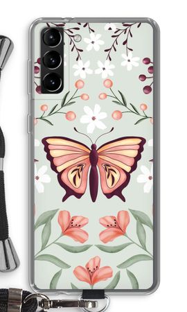 Butterfly in a floral world