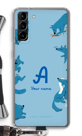 Playful Dogs Monogram