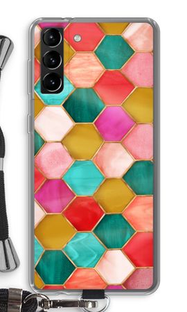 Hexagons in stained glass