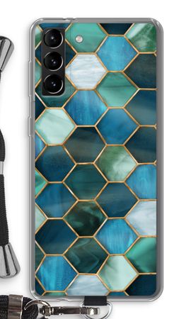 Hexagons in stained glass