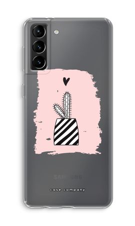 Black and white cactus