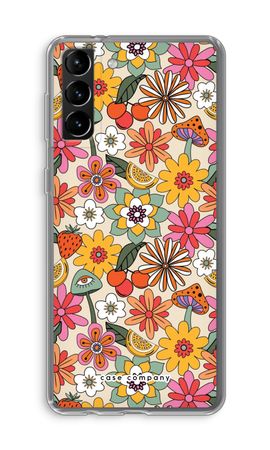 Retro Flowers N°2 - Yellow