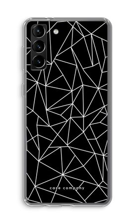 Geometric lines white