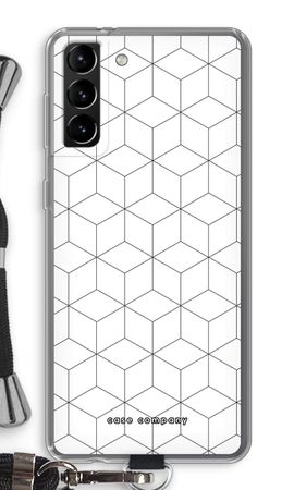 Cubes black and white