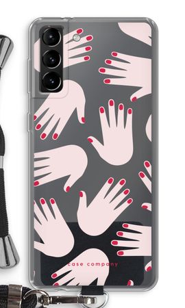Hands pink