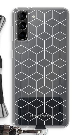 Cubes black and white